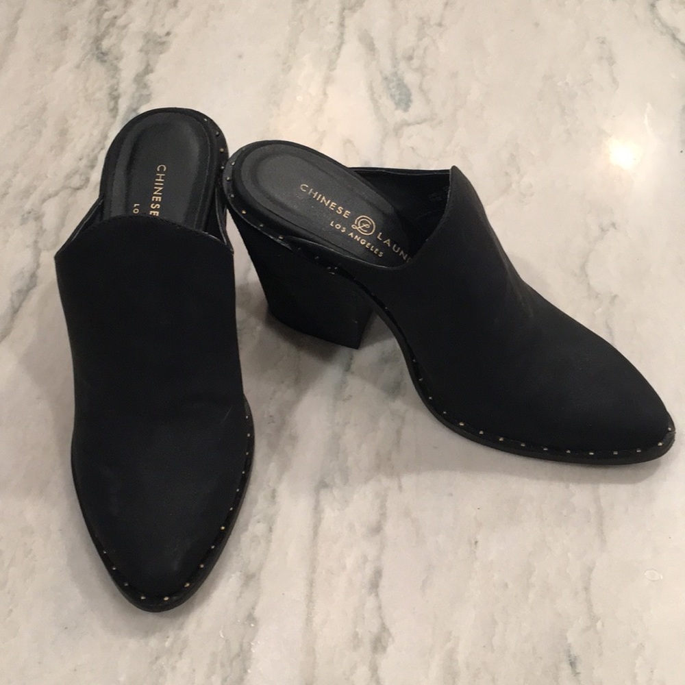 Chinese Laundry Kingston Block Heel Mule